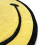 Contemporary carpets - Smiley® Rug Yellow ø100 cm - MAISON DEUX