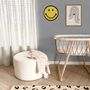 Licensed products - Smiley® Wall Rug Yellow ø30 cm - MAISON DEUX