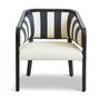Fauteuils pour collectivités - Martini Chair, Black & White - AUTHENTIC MODELS