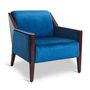 Lounge chairs for hospitalities & contracts - Club Lounge Chair, Velvet - AUTHENTIC MODELS