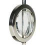 Lampes de bureau  - Art Deco Circle Lamp Single, Silver - AUTHENTIC MODELS