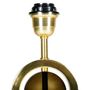 Desk lamps - Art Deco Circle Lamp Double, Gold - AUTHENTIC MODELS