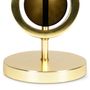 Lampes de bureau  - Art Deco Circle Lamp Double, Gold - AUTHENTIC MODELS