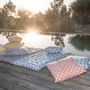 Fabric cushions - PEACOCK cushion cover 50 x 50 cm   - FEBRONIE