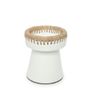 Candlesticks and candle holders - The Pretty Candle Holder - White Natural - BAZAR BIZAR
