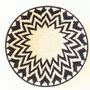 Other wall decoration - Sun white and ivory basket, 22cm, Southern Africa - MALKIA HOME