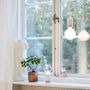Hanging lights - MARBLE lamp holder + table lamp - NUD COLLECTION