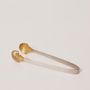 Flatware - Stainless Steel and Brass Tongs - FLECK