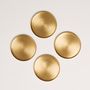 Platter and bowls - Heirloom Brass Coasters - FLECK