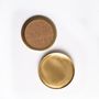 Platter and bowls - Heirloom Brass Coasters - FLECK