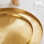 Trays - Heirloom Brass Decorative Serving Tray - FLECK