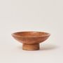 Platter and bowls - Handmade Acacia Wood Raise Decorative Bowl - FLECK