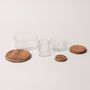 Food storage - Glass & Wood Storage Jars - FLECK