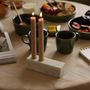 Decorative objects - Handmade Marble Candle Holder - FLECK