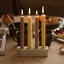 Decorative objects - Handmade Marble Candle Holder - FLECK