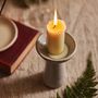 Other Christmas decorations - Handmade Stone Pillar Candle Holder - FLECK