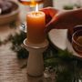 Other Christmas decorations - Handmade Stone Pillar Candle Holder - FLECK