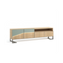 Sideboards - Oblique TV Cabinet - ZAGAS FURNITURE