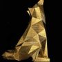 Children's decorative items - Faceted wolf, yellow gold - ATELIER AVENET