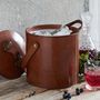 Gifts - Leather Ice Bucket - LIFE OF RILEY