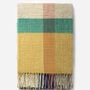 Design objects - Multicolor Waffle Wool Blanket - BUREL FACTORY
