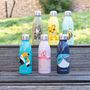 Kids accessories - CoBranding Qwetch & Coq en Pâte - Stainless Steel Single Wall Water Bottle Whale 500ml - COQ EN PATE