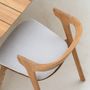 Chaises de jardin - Chaise de repas extérieure en teck Bok - ETHNICRAFT