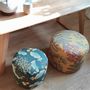 Ottomans - Rondo/Ginkgo Organic Spelt Balls Floor Cushion - L'ATELIER DES CREATEURS