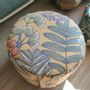 Ottomans - Rondo/Ginkgo Organic Spelt Balls Floor Cushion - L'ATELIER DES CREATEURS