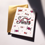 Card shop - HAPPY BIRTHDAY, SWEETIE: A6 Greeting Card / Birthday Card. By Kiki Gunn - KIKI GUNN - PRINT WORKS