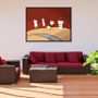 Paintings - Wine Collection Paintings (Zig Zag and Illustrious Glasses) - FTORCY