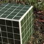 Tables de jeux - Cube table d'appoint 26x26 - Vert bouteille - L'ATELIER DES CREATEURS