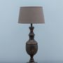 Table lamps - Black wooden lamp Amadea (30) - CHEHOMA