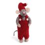 Christmas garlands and baubles - Christmas Mice in Grey - GRY & SIF