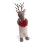 Decorative objects - Christmas Raindeer in Grey - GRY & SIF