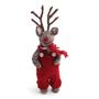 Objets de décoration - Raindeer de Noël en gris - GRY & SIF