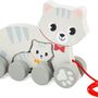 Toys - PULL ALONG : MUMMY CAT - ULYSSE COULEURS D'ENFANCE