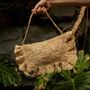 Bags and totes - Hanaé raffia clutch - SANABAY PARIS