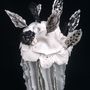 Unique pieces - “Ecorce” porcelain column - GUENAELLE GRASSI