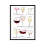 Poster - Wine and Drinks / Coffee Cups Art Prints - METTEHANDBERG ART PRINTS