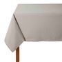 Table linen - Cambrai Tourterelle / Tablecloth and napkin - COUCKE