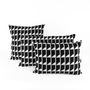 Upholstery fabrics - Shadow Volume B&W Jacquard fabric - Made in France - KVP - TEXTILE DESIGN