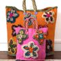 Bags and totes - Basket “Nathalie's little flowers” - PO! PARIS