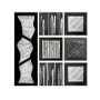 Tableaux -   Tableaux, bas reliefs Grès et Porcelaine noire et blanche collection Ecorces - GUENAELLE GRASSI