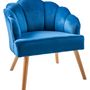 Fauteuils - CLOUD - Fauteuil de salon de style vintage contemporain  - NOVITA' HOME