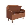 Children's tables and chairs - Storage bench with back rest - FLEXA