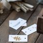 Objets de décoration - Huit cartes « pour/de la part de » assorties - IB LAURSEN