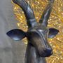 Objets design - Trophée Kudu avec lampadaire Arbre de Vie - CREATIV LIGHT