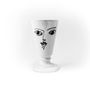 Vases - Vase visage Moon, Toi et Moi en céramique blanche - CARRON PARIS