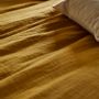 Bed linens - Double gaze de coton Tendresse Camel - Duvet set - ESSIX